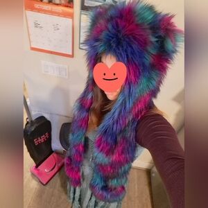 Northern Lights SpiritHoods Multicolor Hat With Ears